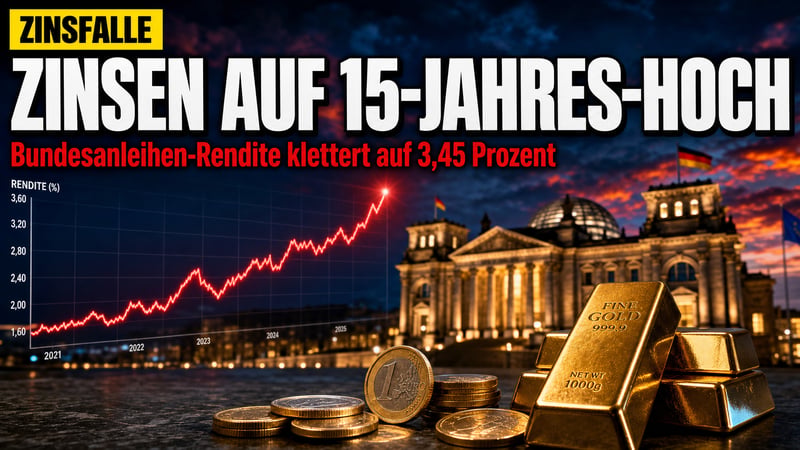 Wer zahlt den Krieg? Brüssels Zinsfalle trifft jetzt deutsche Sparer
