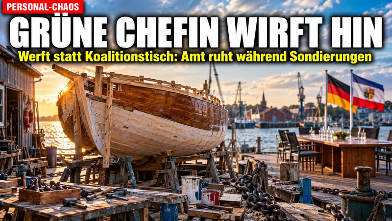 Werft statt Koalitionstisch: Grünen-Chefin in MV wirft hin!