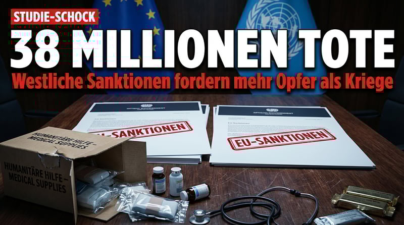 Westliche Sanktionspolitik: Millionen Tote und nun auch eigene Bürger im Visier