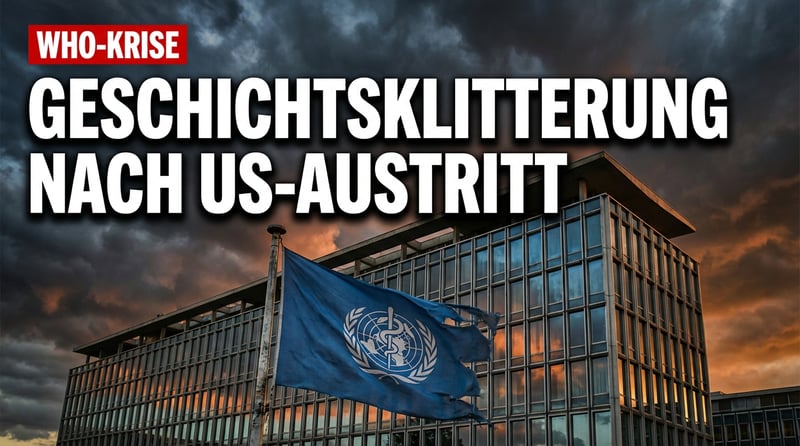 WHO-Chef in der Defensive: Dreiste Geschichtsklitterung nach US-Austritt