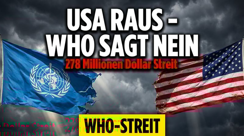 WHO klammert sich an US-Flagge: Weltgesundheitsorganisation verweigert Anerkennung des amerikanischen Austritts