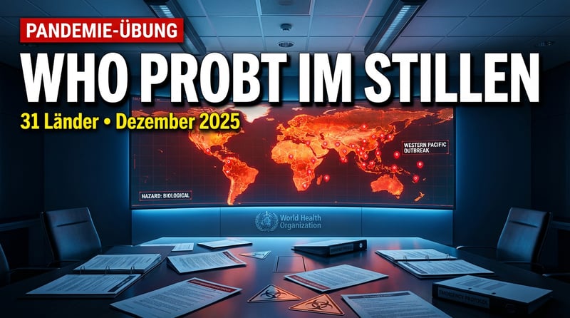 WHO probt im Stillen den Ernstfall: Globale Pandemie-Simulation mit 31 Staaten wirft brisante Fragen auf