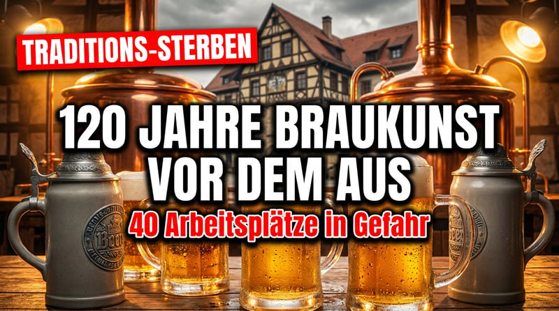 Wieder stirbt ein Stück Heimat: 120 Jahre Brautradition vor dem Aus