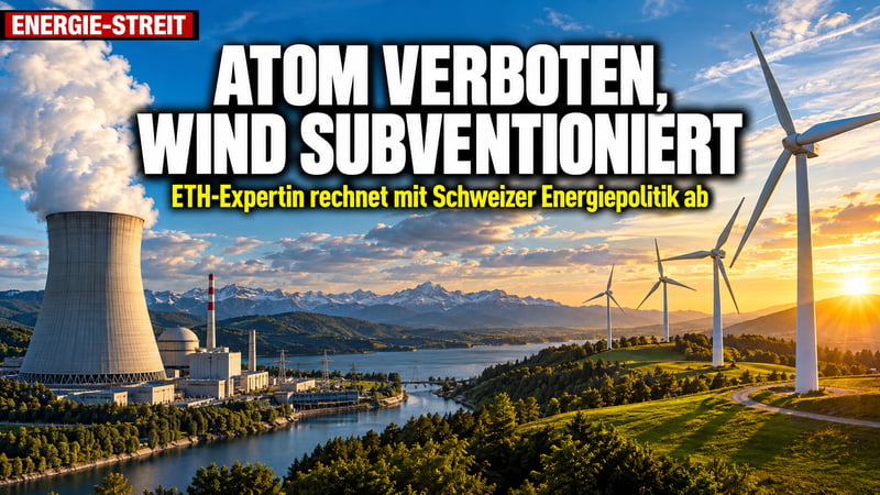 Wind-Subventionen, Atom-Verbot: ETH-Expertin rechnet ab