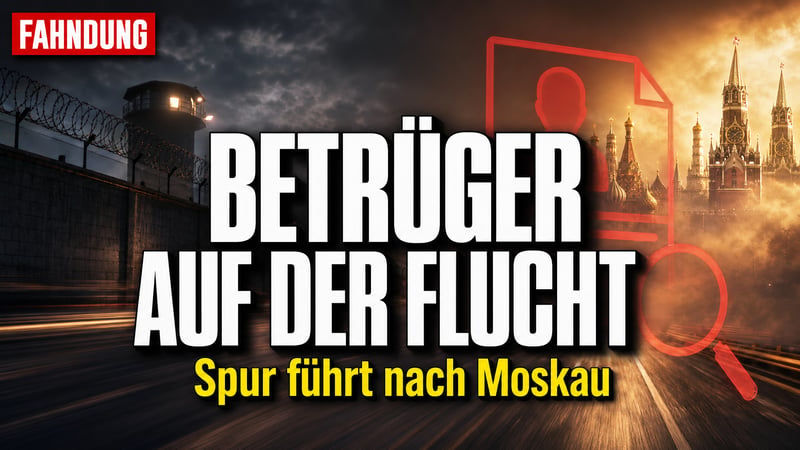 Windkraft-Betrüger flieht bei Freigang: Kaviar-Grüße aus Moskau!