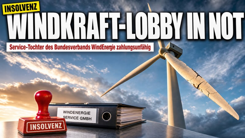 Windkraft-Lobby in Schieflage: Eigene Service-Tochter ist pleite