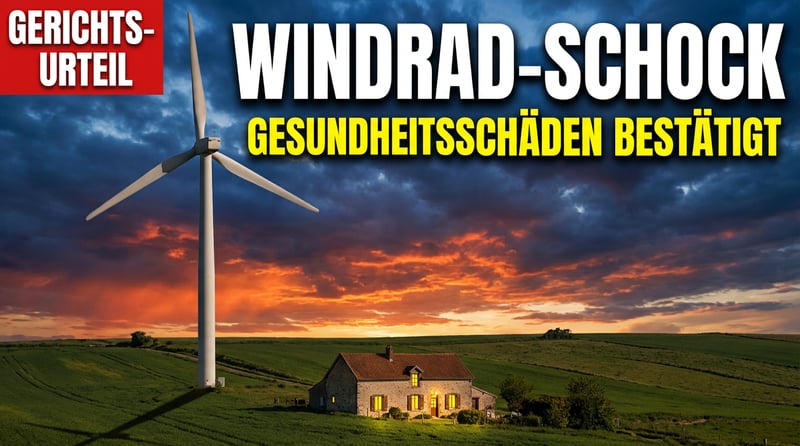 Windkraft vor Gericht: Französisches Urteil bestätigt Gesundheitsschäden durch Windräder