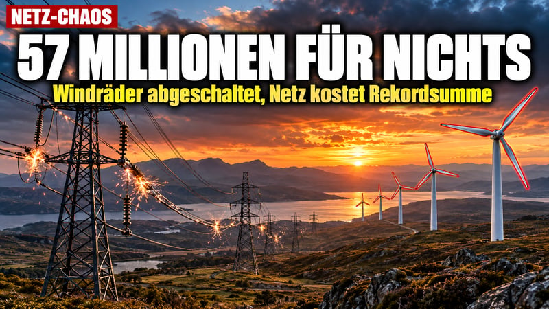 Windstrom-Irrsinn in Großbritannien: 57 Millionen Euro an einem Tag!