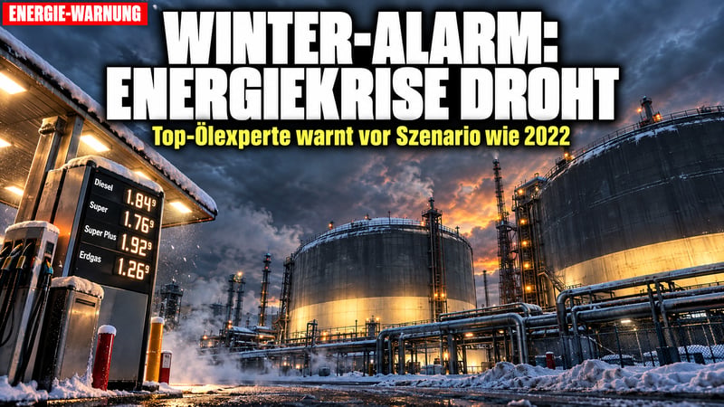 Winter-Alarm: Top-Ölexperte warnt vor Energiekrise wie 2022!