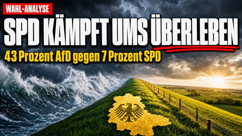„Wir sind der Deich": SPD kämpft bei 7 Prozent ums Überleben