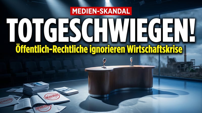 Wirtschaft im Abseits: Öffentlich-rechtliche Talkshows ignorieren Deutschlands Kernproblem