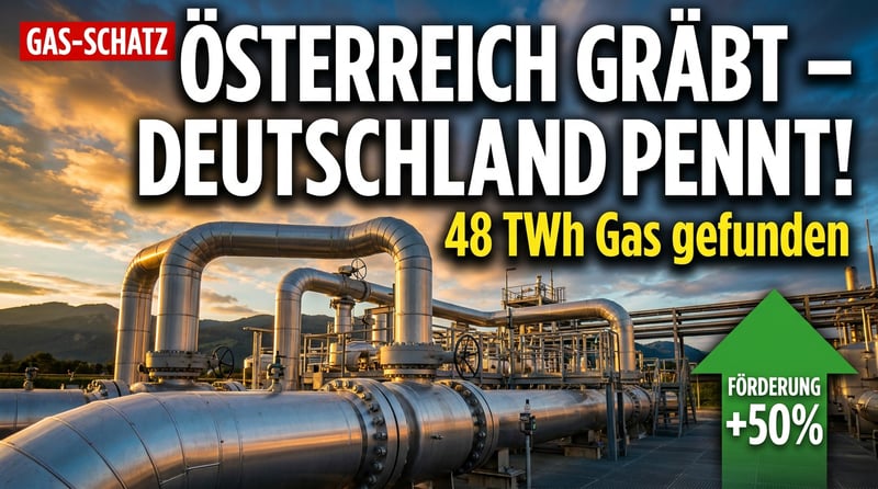Wittau-Coup: Österreich findet Gas-Schatz – während Deutschland im ideologischen Tiefschlaf verharrt