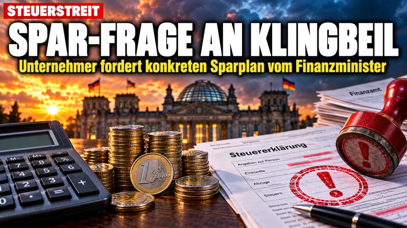 „Wo sparen Sie selbst?“ TV-Löwe zerlegt Klingbeils Steuerpläne!