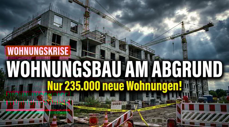 Wohnungsbau am Abgrund: Immobilienexperten rechnen mit der Politik ab