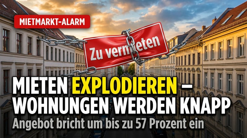 Wohnungsmarkt im Würgegriff: Wie deutsche Politik den Mietern die Luft abschnürt