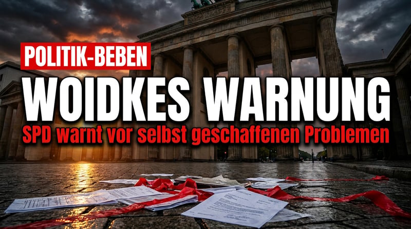 Woidkes Wahrnehmungslücke: Wenn ein SPD-Ministerpräsident vor dem Schreckgespenst warnt, das er selbst geschaffen hat