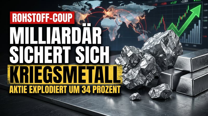 Wolfram-Rausch: Wenn ein Milliardär auf das seltenste Kriegsmetall der Welt setzt