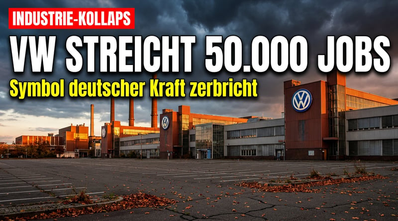 Wolfsburger Kahlschlag: VW streicht 50.000 Stellen – das Symbol deutscher Industriekraft bröckelt