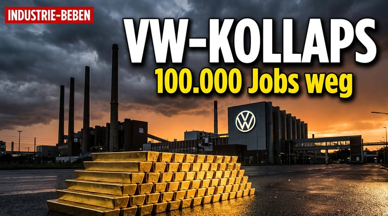 Wolfsburgs Untergang: Vier Werke dicht, 100.000 Stellen weg – das wahre Gesicht des „grünen Wirtschaftswunders“