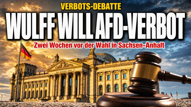 Wulff will AfD-Verbote: Altbundespräsident greift zum Härtesten