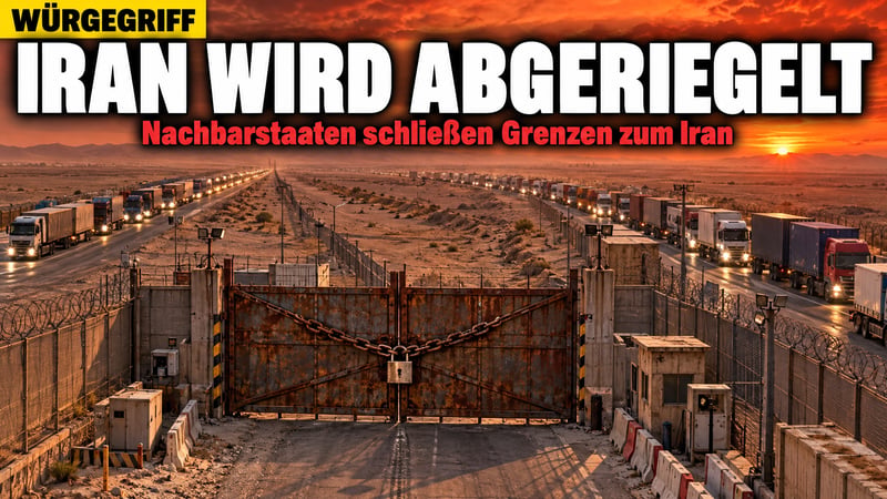 Würgegriff ohne Kriegserklärung: Wie Irans Grenzen dichtgemacht werden