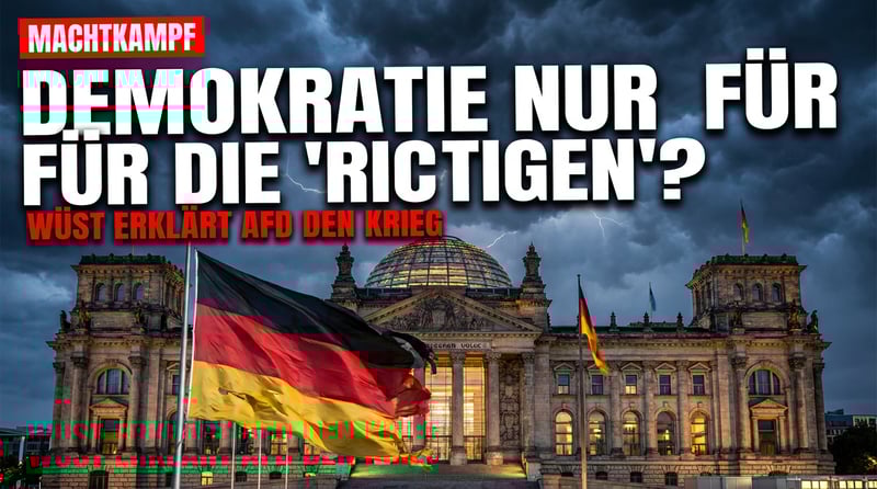 Wüst erklärt der AfD den Krieg: Wenn Demokratie nur noch für die „Richtigen" gilt