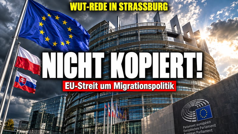 Wut-Rede in Straßburg: „Eure Migrationspolitik haben wir nicht kopiert!“