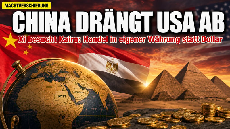 Xi in Kairo: Wie China Amerikas Rolle im Nahen Osten aushöhlt