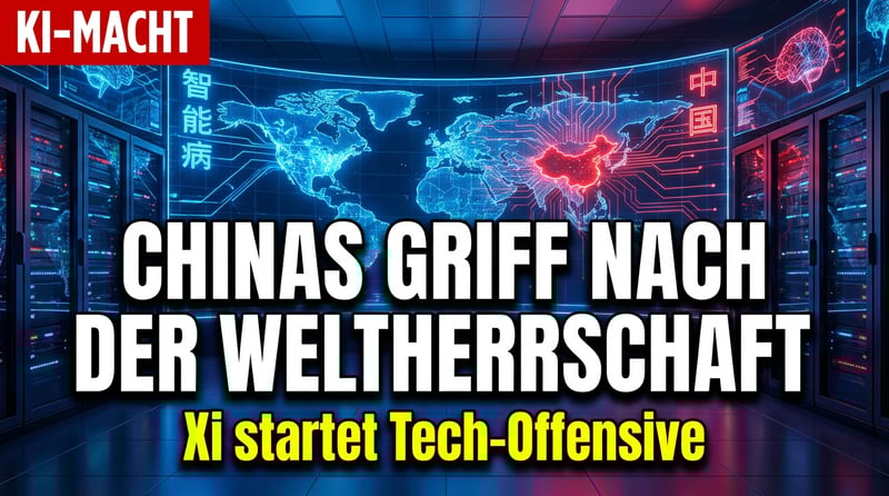 Xi Jinping beschwört KI-Revolution: Chinas Griff nach der technologischen Weltherrschaft