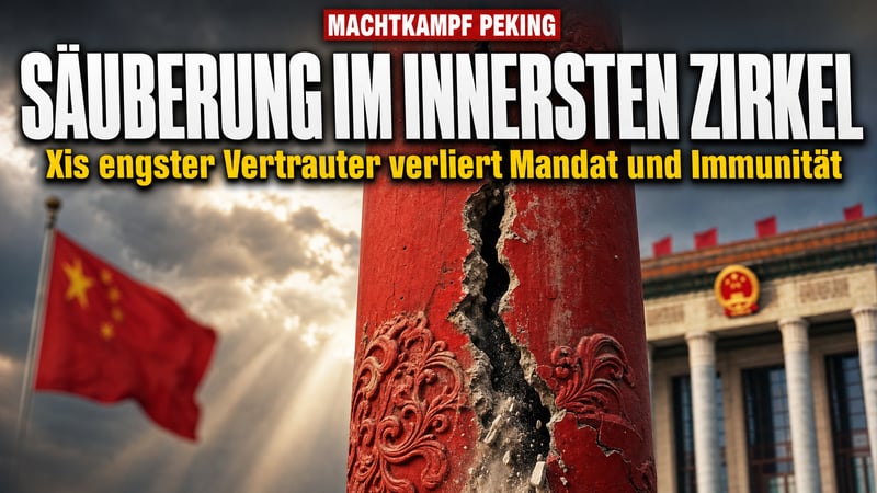 Xi säubert weiter: Jetzt fällt der Mann, der alles über ihn wusste