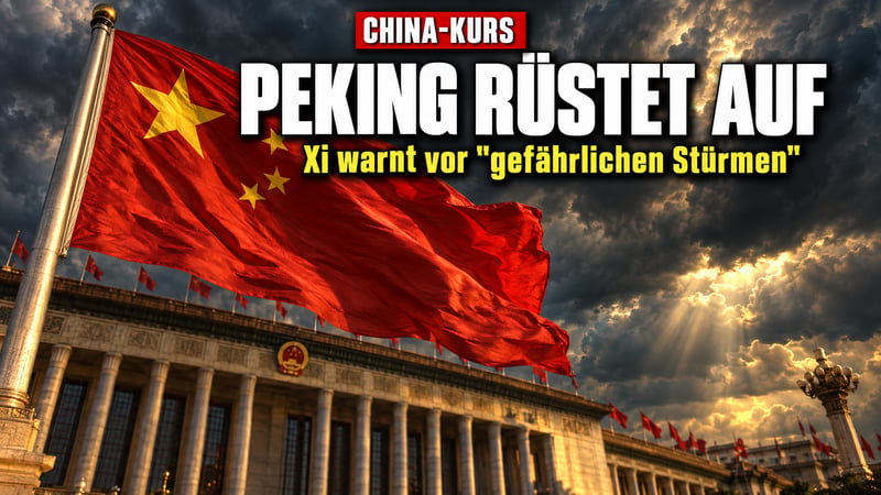 Xi schwört China auf „gefährliche Stürme“ ein: Was plant Peking?