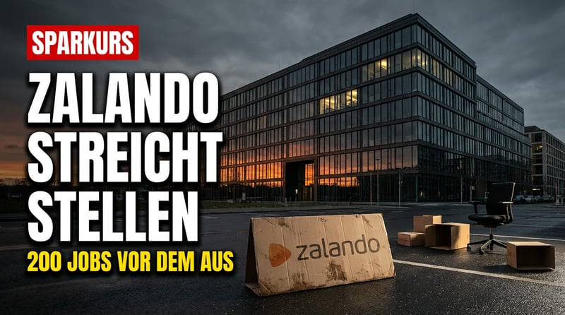 Zalando streicht die nächsten Stellen – der Online-Riese im Sparmodus