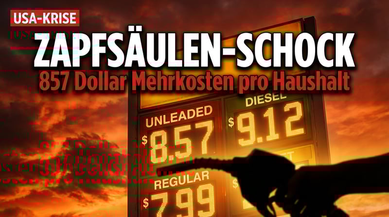 Zapfsäulen-Schock in den USA: Benzinpreise treiben Einzelhandel auf Rekordhoch – doch der Schein trügt