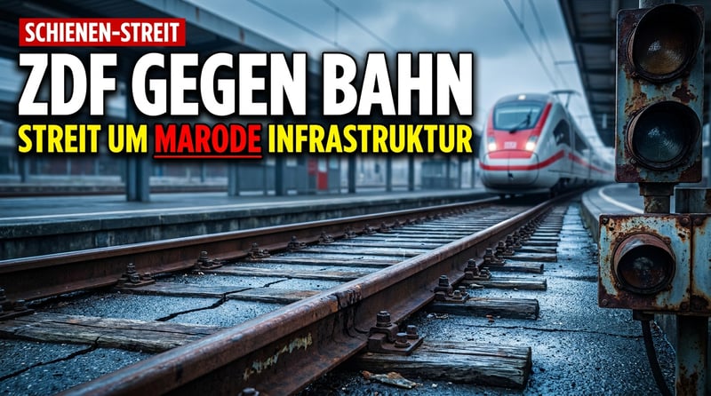 ZDF gegen Bahn: Wenn der Staatsfunk und der Staatskonzern sich um die eigene Marodität streiten