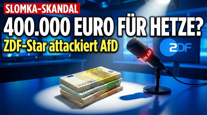 ZDF-Moderatorin Slomka attackiert AfD mit fragwürdigen Vergleichen – und kassiert dafür fast 400.000 Euro