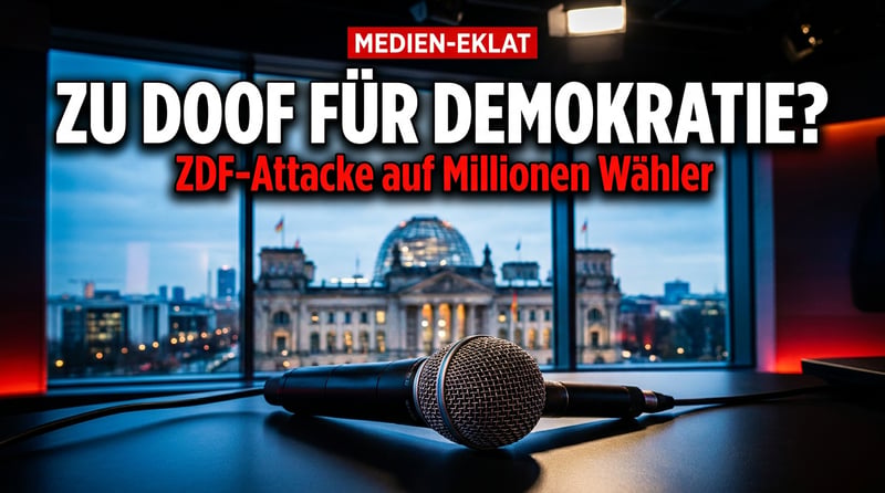ZDF-Satirikerin Bosetti pöbelt gegen AfD-Wähler: „Zu doof für die Demokratie"