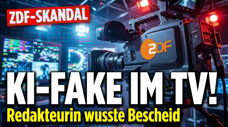 ZDF-Skandal eskaliert: Redakteurin verwendete KI-Fake-Video mit voller Absicht