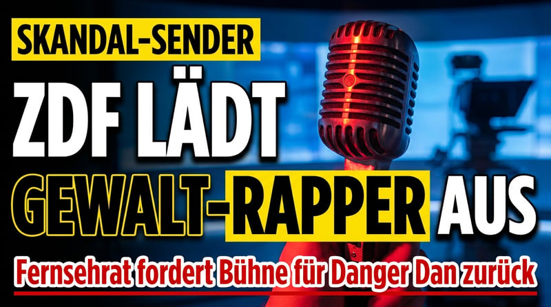 ZDF-Skandal um Danger Dan: Wenn der Zwangsfunk zur Bühne für linksextreme Gewaltfantasien werden soll