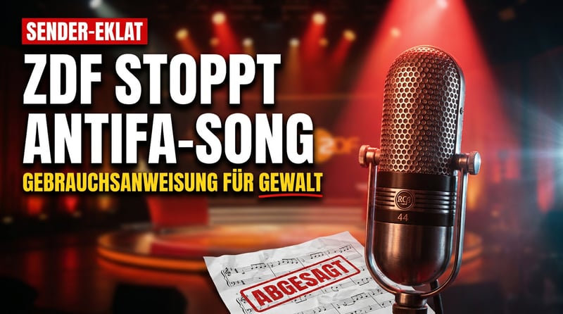 ZDF und die späte Einsicht: Wie ein Antifa-Barde beinahe zum Programmhöhepunkt der Zwangsgebühren wurde