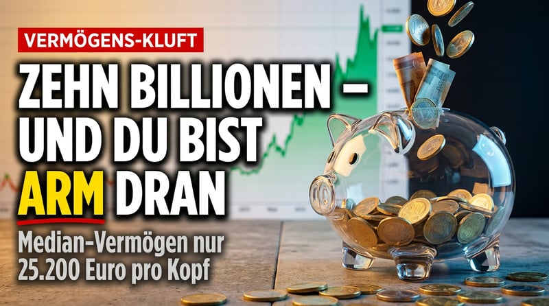 Zehn Billionen auf der hohen Kante – und trotzdem ist der deutsche Sparer der Verlierer