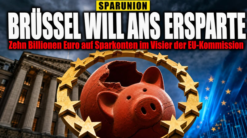 Zehn Billionen im Visier: Brüssel will an das Ersparte der Europäer