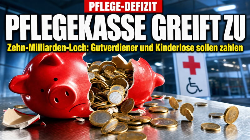 Zehn-Milliarden-Loch: Jetzt greift die Pflegekasse Gutverdienern ins Netto