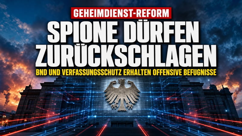 Zeitenwende beim BND: Deutschlands Spione dürfen zurückschlagen