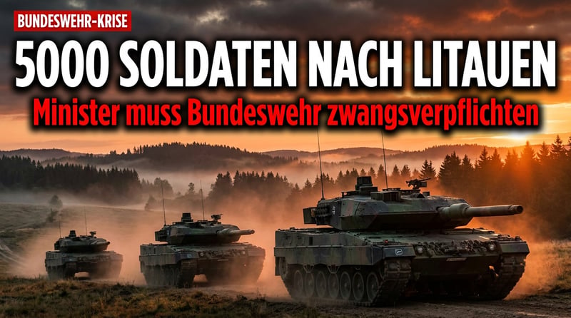 Zeitenwende oder Aderlass? Die Bundeswehr zieht mit 5000 Mann nach Litauen