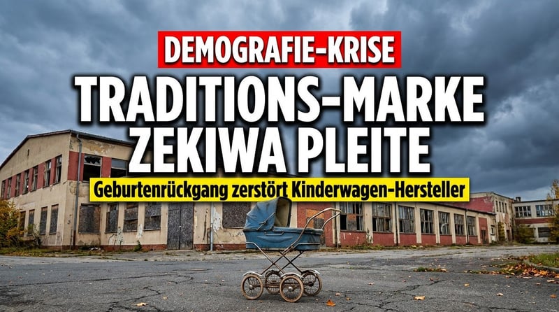 Zekiwa am Ende: Ostdeutsche Traditionsmarke fällt dem Geburtenrückgang zum Opfer
