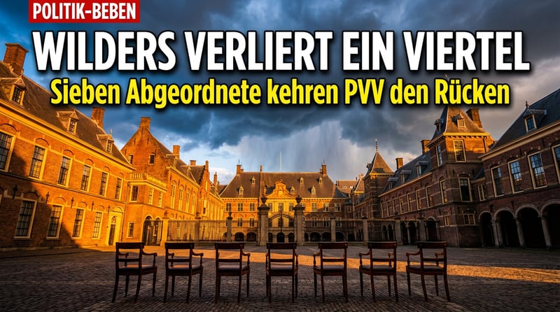 Zerfall einer Hoffnung: Wilders' PVV verliert ein Viertel ihrer Abgeordneten
