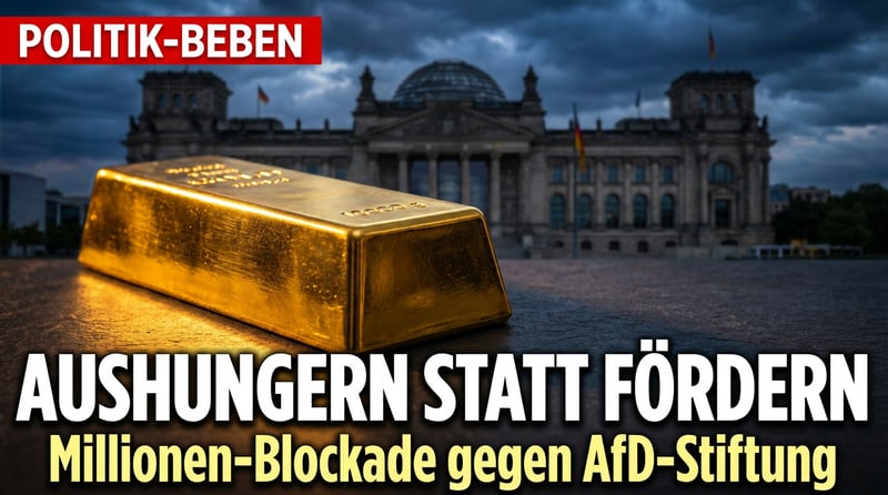 Zermürbungstaktik aus Berlin: Wie die Bundesregierung die AfD-nahe Stiftung systematisch aushungert