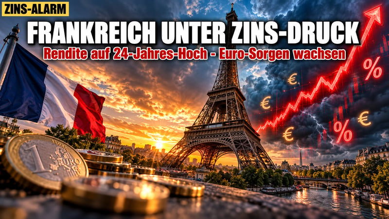 Zins-Alarm in Paris: Wird Frankreich zur Zeitbombe für den Euro?