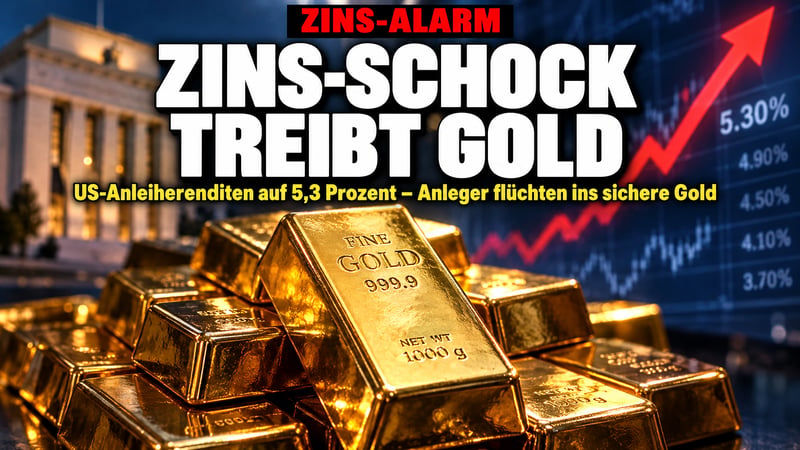 Zins-Beben in Amerika: Warum kluge Anleger trotzdem Gold kaufen