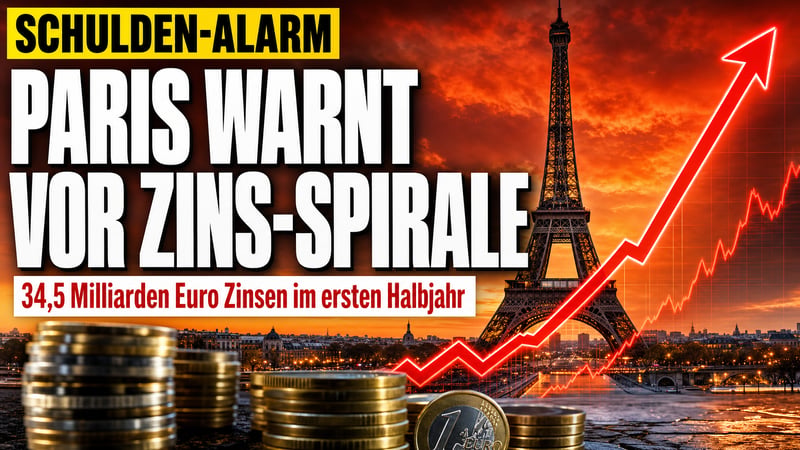 Zins-Lawine in Paris: Frankreichs Premier warnt vor dem Finanz-Kollaps
